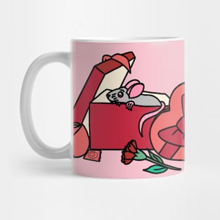 Valentine's Day Rat Mug